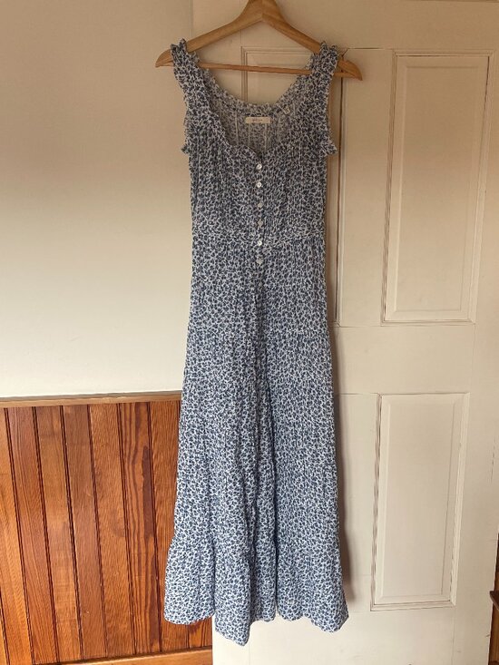 Doen Dresses & Skirts - DOEN Ottessa Dress in Cornflower Hillside Bloom, XXS